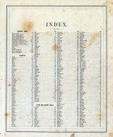 Index 1, Illinois State Atlas 1876